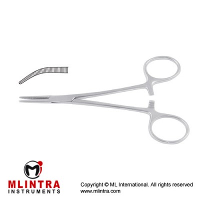 Halsted-Mosquito Haemostatic Forcep Curved Stainless Steel, 12 cm - 4 3/4"